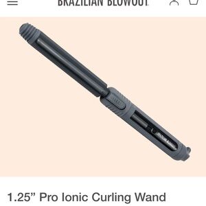 Gray Pro Ionic Curling Wand